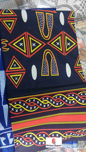 Tissu imprimé à la cire Toghu, tissu Ankara numérique pour vêtements africains, textile haut de gamme pour la fabrication de vêtements, vente en gros, export - Product Image 4