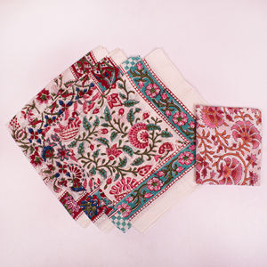 Nueva Colección de Bandanas Ecológicas de Algodón con Estampado a Mano, Accesorios Multifuncionales para Hombre y Mujer, Listos para Vender - Product Image 4