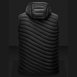 Gilets matelassés pour hommes, style décontracté, vêtements d'hiver, vestes sans manches, sur mesure. - Product Image 5