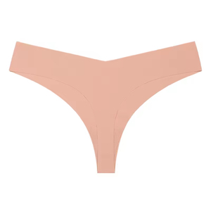 กางเกงในผู้หญิงแบบไร้รอยต่อ ทรง Thong ตัดด้วยเลเซอร์ ระบายอากาศได้ดี แพ็คหลายตัว ขายส่งจำนวนมาก - Product Image 5