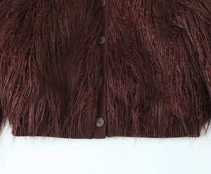 Sobrecamisa Chic para Mujer 2025, Nueva Moda Vintage, Abrigo de Punto de Manga Larga, Prenda Exterior Informal Transpirable para Otoño - Product Image 6