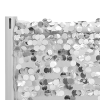 Rideaux suspendus en sequins de grande taille, or brillant, artificiels, de luxe moderne, pour mariage, événement, fête, Noël