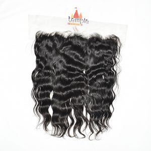 13*6 Frontal Braiding 100% Unprocessed Deep Wave Indian Temple Virgin Women Natural <b>Color</b> Black Vendors Human <b>Hair</b> <b>Extensions</b> - Product Image 1