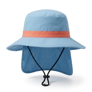 Sombrero de Sol Deportivo Personalizado OEM con Ala Ancha y Solapa para el Cuello, Ligero, Transpirable, de Poliéster/Cotton Twill Ripstop, con Opciones de Bordado - Product Image 1