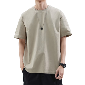 Best Quality Customized Plain <b>Men's</b> <b>T</b> <b>Shirts</b> for O Neck & Oversized Fit 100%Cotton/<b>Polyester</b> Breathable Short Sleeve <b>Men</b> <b>T</b>-<b>shirt</b> - Product Image 5