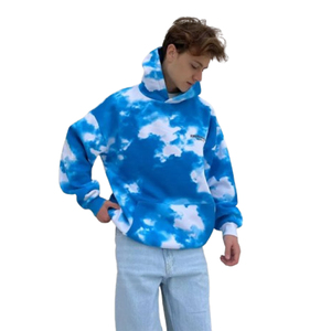 Fournisseur OEM en gros de vêtements streetwear – Sweat-shirts en coton épais à logo brodé personnalisé, coupe ample en molleton bouclette - Product Image 5