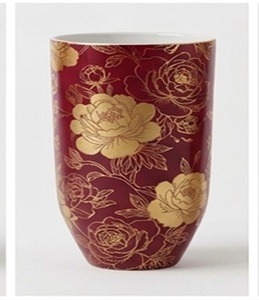 Pot de fleurs circulaire en fer vintage écologique, motif feuille, finition patine verte, revêtement poudré, fait main, pour jardin domestique - Product Image 5