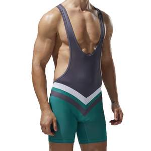 Traje de Lucha Libre para Hombre, Diseño Personalizado, Tejido Duradero, Transpirable y Elástico para Entrenamiento y Combates Profesionales - Product Image 1