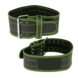 Cinturón de Levantamiento de Pesas de Cuero de Grado Gimnasio, Precio de Fábrica OEM, Soporte Lumbar para Entrenamiento de Levantamiento de Pesas - Product Image 3