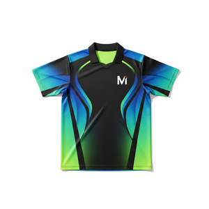 ชุดคริกเก็ตแบบยืดได้สูง พิมพ์ลายแบบ Sublimation ชุดทีมแบบกำหนดเอง เสื้อผ้าคริกเก็ตระดับมืออาชีพ ผ้าตาข่ายระบายอากาศ ชุดทีม - Product Image 1