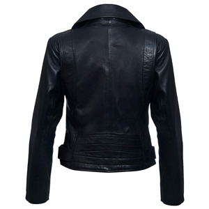 Veste en cuir PU pour femme, style bomber court, bordeaux, marron, fermeture éclair, décontractée, mode streetwear, vêtement d'extérieur - Product Image 2