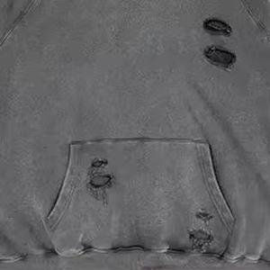 เสื้อฮู้ดดี้โอเวอร์ไซส์สำหรับผู้หญิง คู่รัก เสื้อฮู้ดดี้หนานุ่ม สวมหัว สไตล์วินเทจ ล้างสีแบบแอซิด เสื้อสเวตเตอร์แบบสวมหัว ปี 2026 - Product Image 3