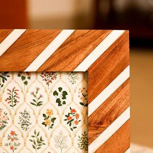 Premium Handmade Wood Inlay Photo <b>Frame</b> <b>4x6</b> | Luxury Tabletop Picture <b>Frame</b> | Home Decor & Gift Item - Product Image 3