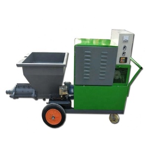 Pulvérisateur automatique de plâtre en poudre sèche Pulvérisateur prémélangé Machine de <span class=keywords><strong>peinture</strong></span> et de plâtrage pour murs intérieurs et extérieurs - Product Image 1