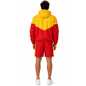 Conjunto Corto de Chaqueta Cortavientos para Hombre, Estilo Casual, Personalizado, de Alta Calidad, Talla Grande, Transpirable, Ecológico, Tejido de Bambú, para Verano y Otoño 2027 - Product Image 4