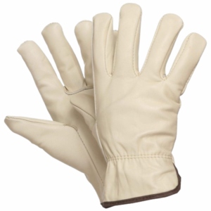 ถุงมือขับรถหนังแกะคุณภาพสูง ทนทาน สะท้อนแสง ปลอดภัย ใช้ในงานก่อสร้าง ทำสวน ป้องกันความร้อนจากประกายไฟ - Product Image 1