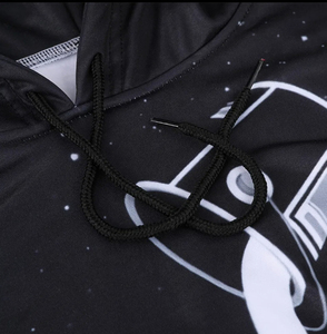 Sweat-shirt à capuche pour homme en sublimation, streetwear premium, conçu avec un tissu respirant pour un style décontracté. - Product Image 4