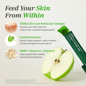 Fibres prébiotiques OEM/ODM favorisant le renouvellement cutané, biotine, vitamines, soutien à la santé de la peau et des cheveux, beauté, gelée de collagène marin. - Product Image 4