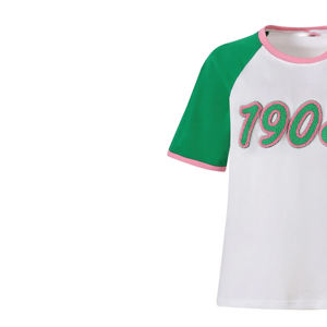 Camiseta Personalizada AKA 2026 con Logotipo Chenille, Estilo Americano, Manga Corta, 100% Algodón Transpirable, Cuello Redondo, Corte Regular para Hombre - Product Image 2