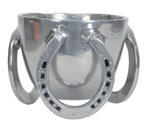 Sculpted Horse <b>Shoe</b> Design Ice Bowl <b>Decorative</b> Fruits Bowls Living Room Tabletop Display Champagne Bowl Home <b>Decor</b> Hot Sell - Product Image 3