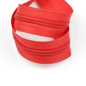 Fermeture éclair en nylon et fer, durable, pour vêtements, toutes couleurs, fabriquée en plastique, directement des fabricants - Product Image 2