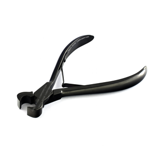 Pinces à cheveux en acier inoxydable Kératine Bond Cutters Pinces à cheveux Outils Noir - Product Image 6