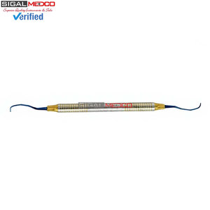 Curettes dentaires Gracey 11/12 à double extrémité, pointe en titane, instrument dentaire en acier inoxydable allemand pour détartrage parodontal et racinaire - Product Image 6