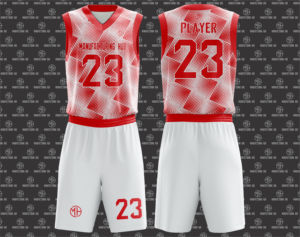 Ensemble de maillots de basket-ball unisexe, couleur personnalisée, polyester, avec logo imprimé pour adultes, garçons, adultes, kit de basket-ball - Product Image 3