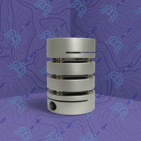 Accouplement de moteur servo CNC OEM ODM à mâchoires en prune, simple, double, triple, à diaphragme, rigide ou flexible