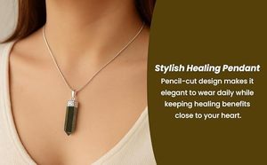 Pendentif en pyrite de haute qualité, style classique, pointe de cristal de quartz, collier en pierres précieuses, vente en gros pour la guérison - Product Image 3