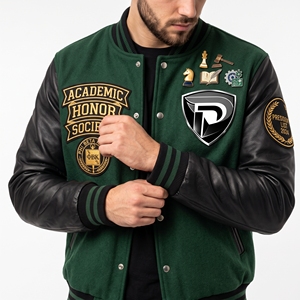 Chaqueta Bomber Varsity Personalizada Dumela para Hombre, Bordada, Corte Regular, Ropa de Invierno, Resistente al Viento, Servicio OEM - Product Image 4