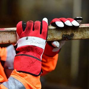 Guantes de trabajo regulares antiimpacto para logística de construcción, almacenamiento, paisaje, jardinería, guantes de seguridad DIY - Product Image 4