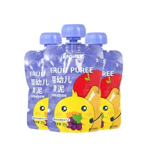 Wholesale Package Liquid Drink Spout Pouch Beverage Soft Drinks Juice Packing Spout Bag