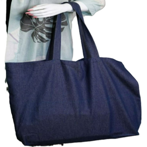 Bolsa de Tela de Algodón Orgánico 100% con Logotipo Personalizado, Reutilizable, con Asas y Cordón, para Almacenamiento al Aire Libre, Promocional - Product Image 5