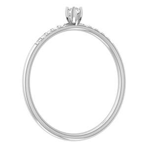 Handmade Jewelry Lotus Flower Half Eternity <b>Band</b> <b>Ring</b> Pave Setting VVS Moissanite Diamond Sparkling <b>Ring</b> Latest New Year Gifts - Product Image 3