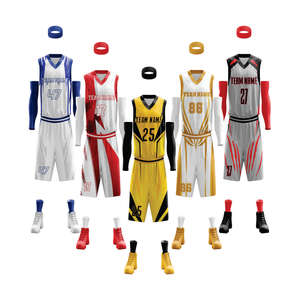 Uniformes de baloncesto para niños y jóvenes, camisetas de baloncesto para hombres y mujeres, conjuntos a juego, ropa deportiva, ropa atlética, atuendos. - Product Image 3