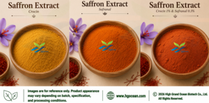 Suministro directo de fábrica HGO de extracto de azafrán natural puro (grado alimenticio) Especificación Safranal 50% (extracto estandarizado) - Product Image 2