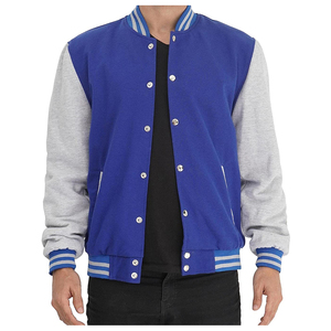 แจ็คเก็ต Letterman สำหรับผู้ใหญ่ ดีไซน์ใหม่ เสื้อผ้าแนวสตรีท เสื้อแจ็คเก็ตเบสบอลทีม Varsity สำหรับผู้ชาย มีจำหน่ายแล้ว - Product Image 2