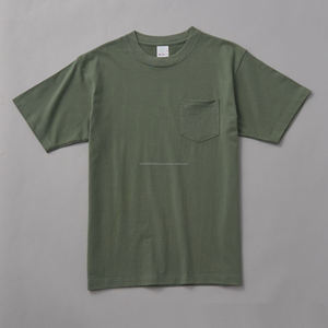 240gsm algodón de alta calidad 12 colores impresos aceptar logotipo personalizado liso bolsillo de gran tamaño 100% algodón, camiseta para hombres, ajuste suelto - Product Image 4