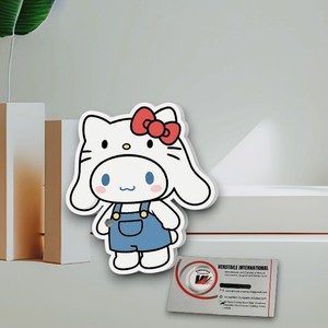 Lindas y Personalizables Placas Magnéticas Acrílicas para Extensiones de Pestañas con Diseño de Hello Kitty, en Forma de Flor/Diamante/Corazón, Ecológicas y Privadas - Product Image 2