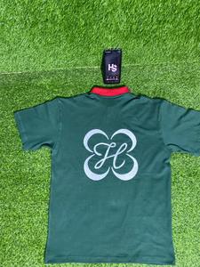 Polo homme respirant à manches courtes, coupe ajustée, avec logo brodé et imprimé, style urbain - Product Image 4