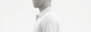 Camisa Polo Blanca para Hombre, Manga Corta, Cuello Camisero, Corte Regular, Color Sólido, Todas las Temporadas, 100% Algodón - Product Image 6