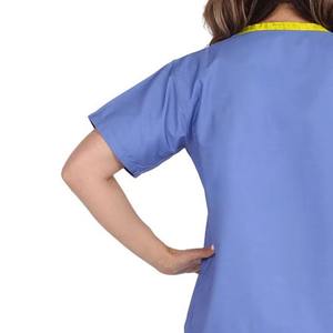 Uniforme Médico Personalizado con Logotipo, Unisex, de Secado Rápido, Transpirable, con Protección Contra Agujas, de Poliéster/Rayón, para Hospital - Product Image 6