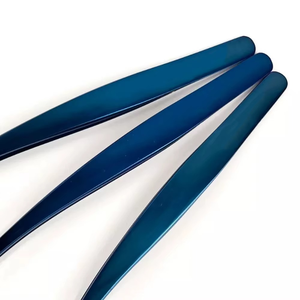 Nouvelles pinces en acier inoxydable durables en vrac, pointe lisse texturée, longueur 10 mm, pour extensions de cils et soins personnels, couleur personnalisable - Product Image 6