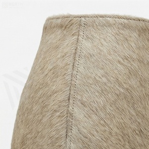 Jupe crayon mini taille haute pour femme en similicuir avec fermeture éclair sur le devant, couleur unie, style minimaliste, à porter toute l'année - Product Image 5