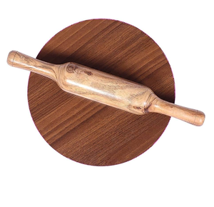 Handcrafted Solid Wood Dough <b>Rolling</b> <b>Pin</b> Pastry Boards Food Grade Kitchen Baking Tools <b>Rolling</b> <b>Pin</b> for Dough <b>Rolling</b> - Product Image 3