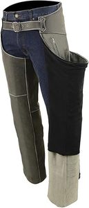 Men's Vintage Cowboy leather High Quality Cowhide Leather Men Best Price Factory Direct Sale Horse <b>Riding</b> Leather <b>Chaps</b> - Product Image 2