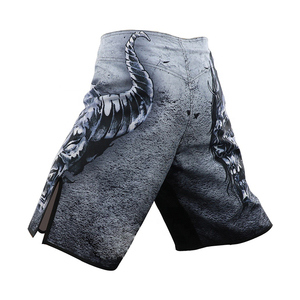 Pantalones Cortos Profesionales para Kickboxing y MMA, Resistentes al Desgarro, de Secado Rápido, Elásticos, de Poliéster Sublimado, Ropa de Artes Marciales, MOQ Bajo, Conjunto para Club - Product Image 5