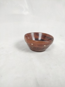 Classic Design decor bowl wooden dough bowl <b>candle</b> Wooden Bowl handmade from India at <b>cheap</b> price - Product Image 2