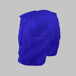 Pantalones cortos de rugby unisex OEM al por mayor ropa deportiva transpirable para hombres con patrón de sublimación personalizado - Product Image 2